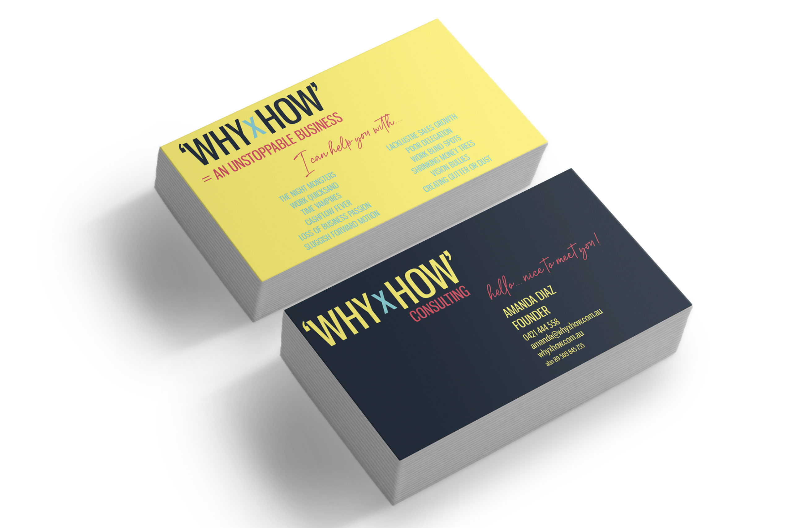 Fred&Co_Brisbane_WhyxHow_Consulting_Business_cards_Amanda_Diaz